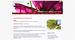 Desktop Screenshot of mbsrkoeln.de